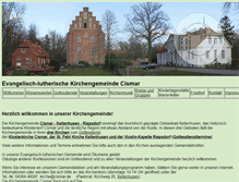 Tablet Screenshot of kirchengemeinde.cismar.de
