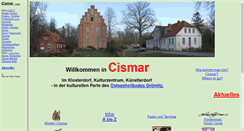 Desktop Screenshot of cismar.de