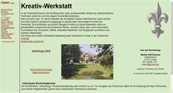 Desktop Screenshot of kreativ.cismar.de